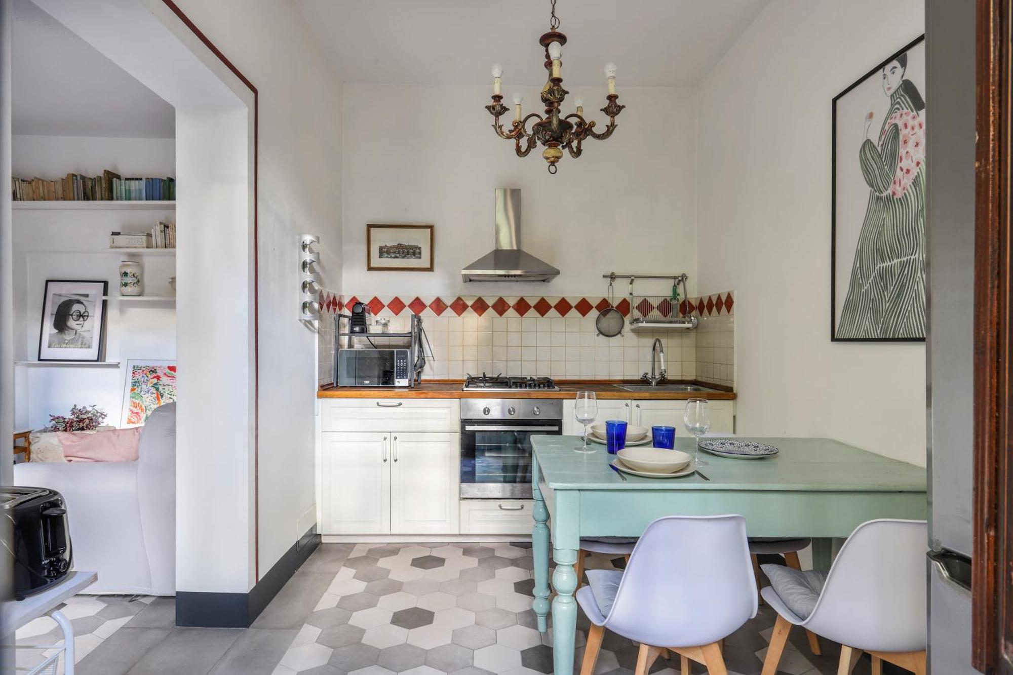 One-Bedroom Apartment With Patio 佛罗伦萨 外观 照片