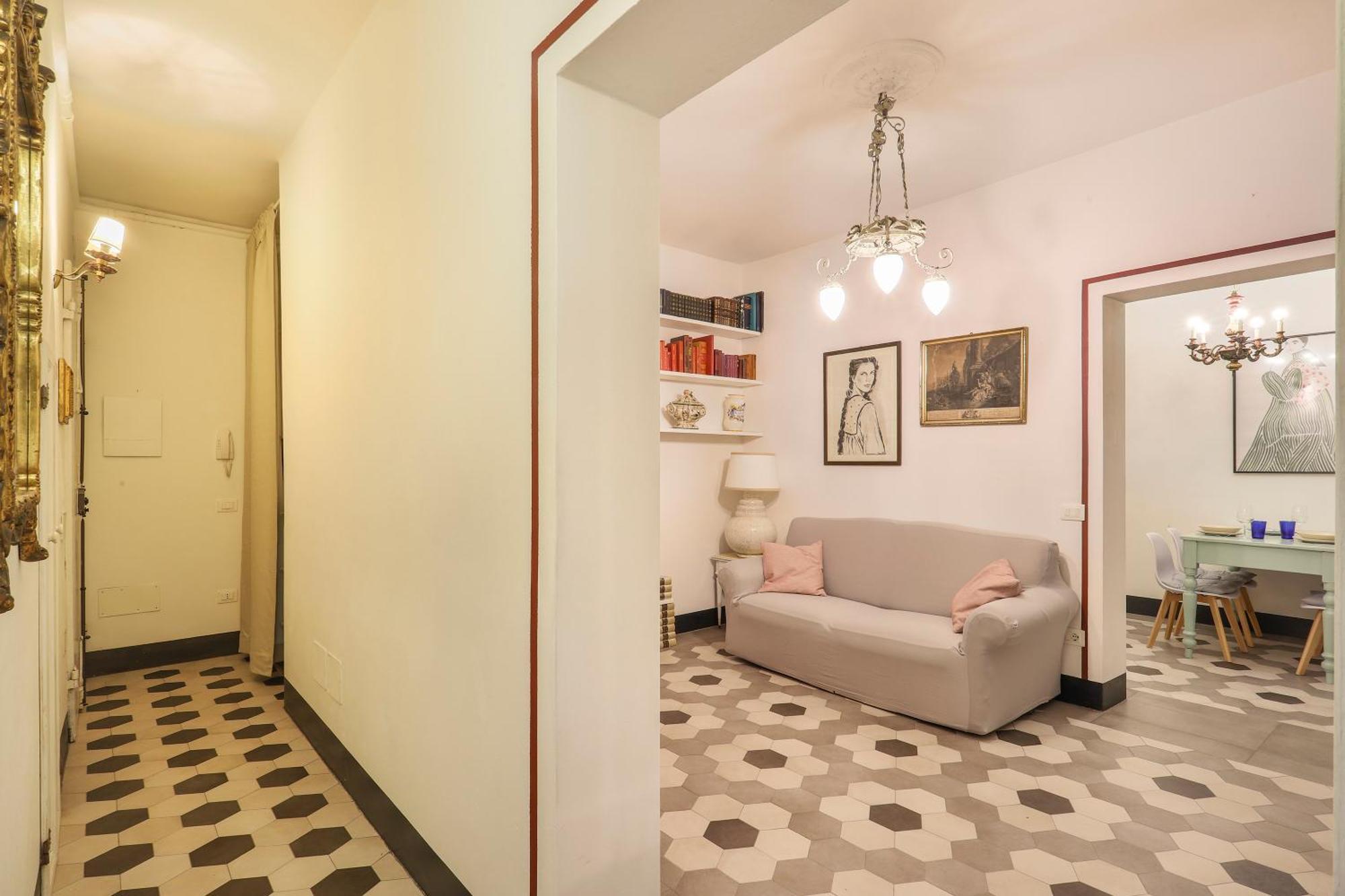 One-Bedroom Apartment With Patio 佛罗伦萨 外观 照片