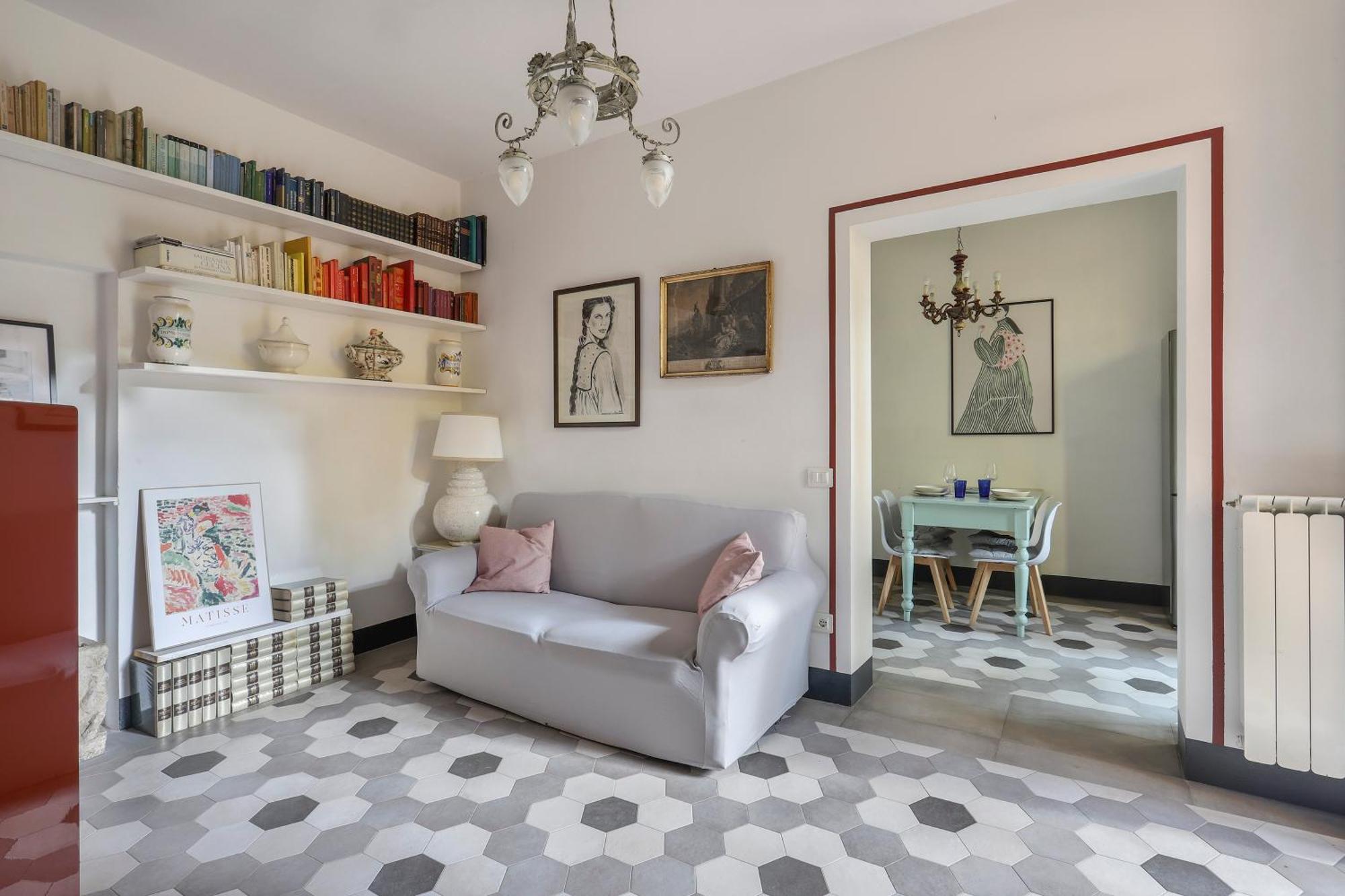 One-Bedroom Apartment With Patio 佛罗伦萨 外观 照片