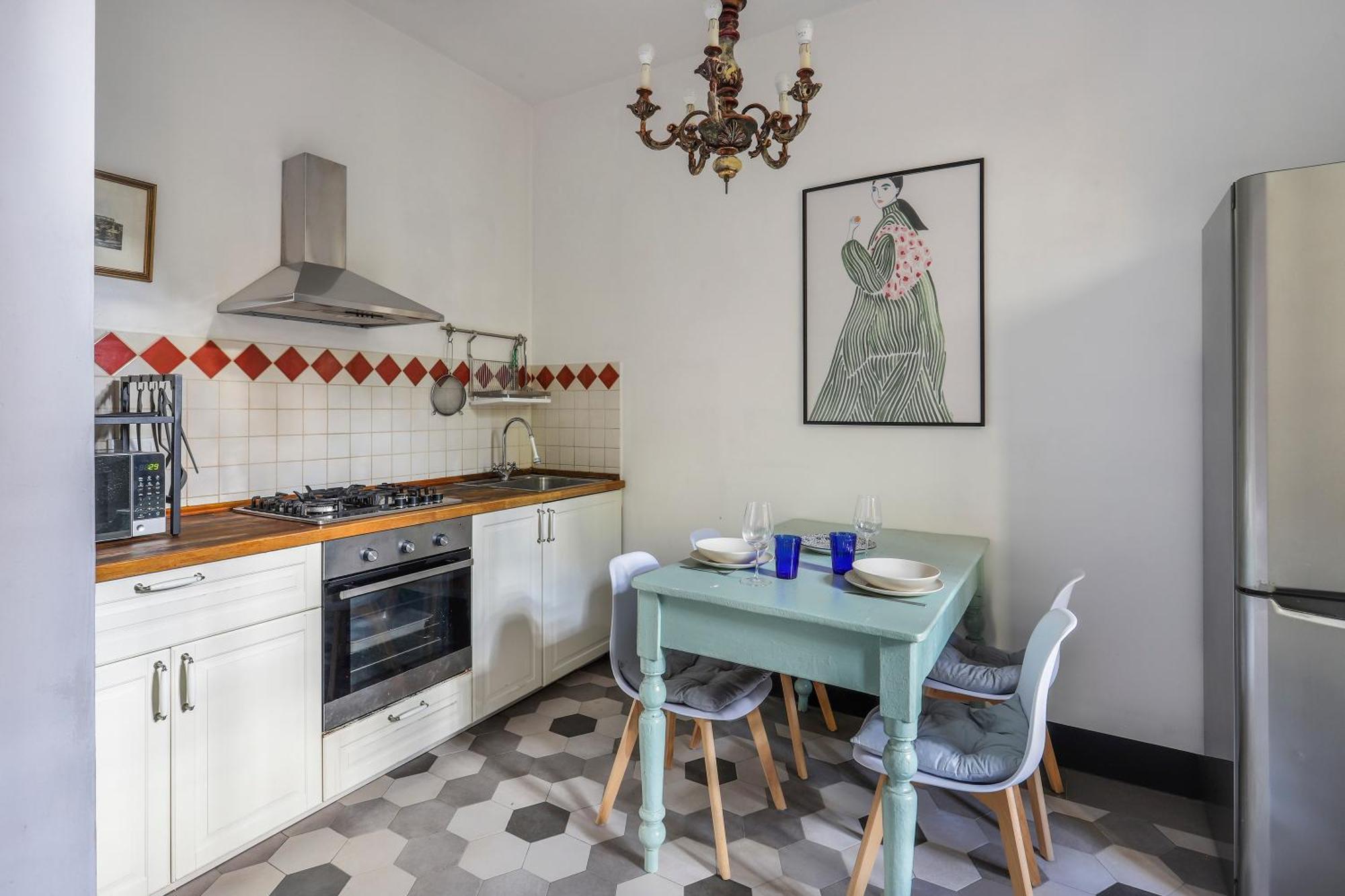 One-Bedroom Apartment With Patio 佛罗伦萨 外观 照片