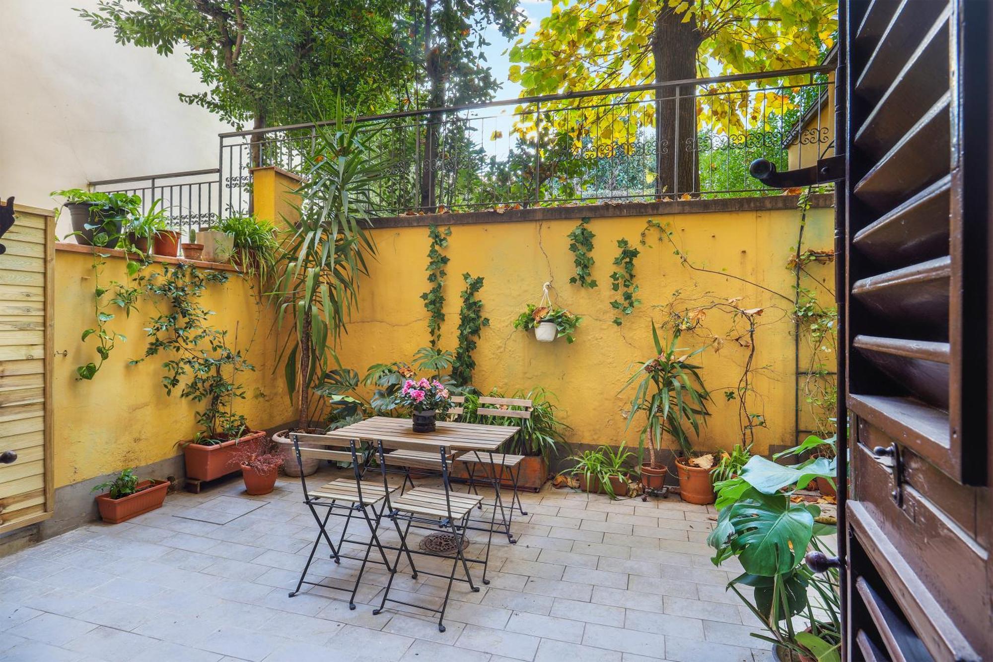 One-Bedroom Apartment With Patio 佛罗伦萨 外观 照片